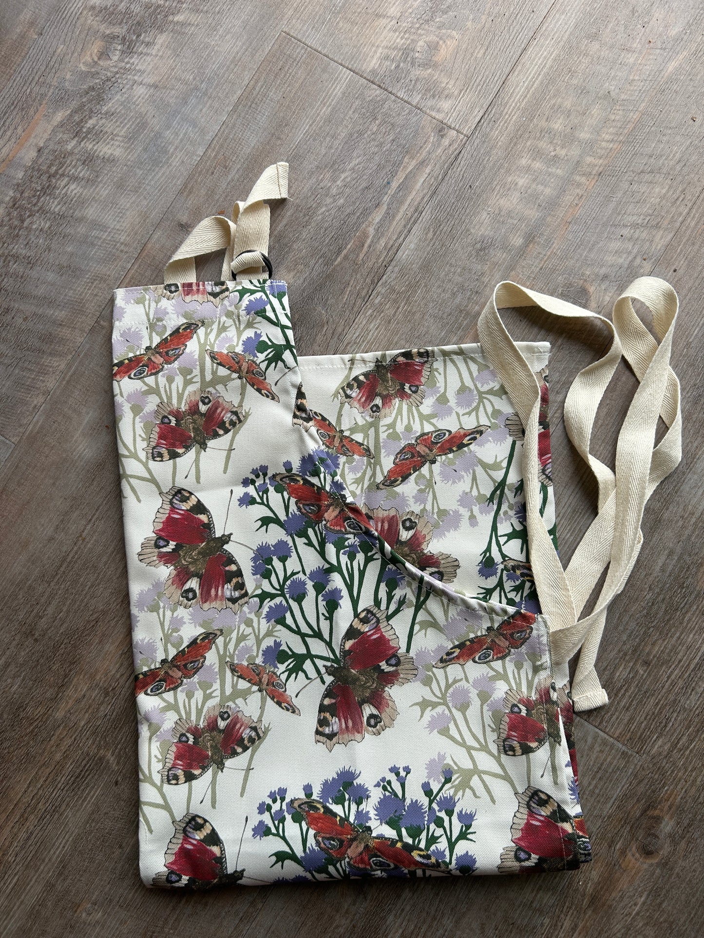 Scottish Butterflies & Thistles Apron