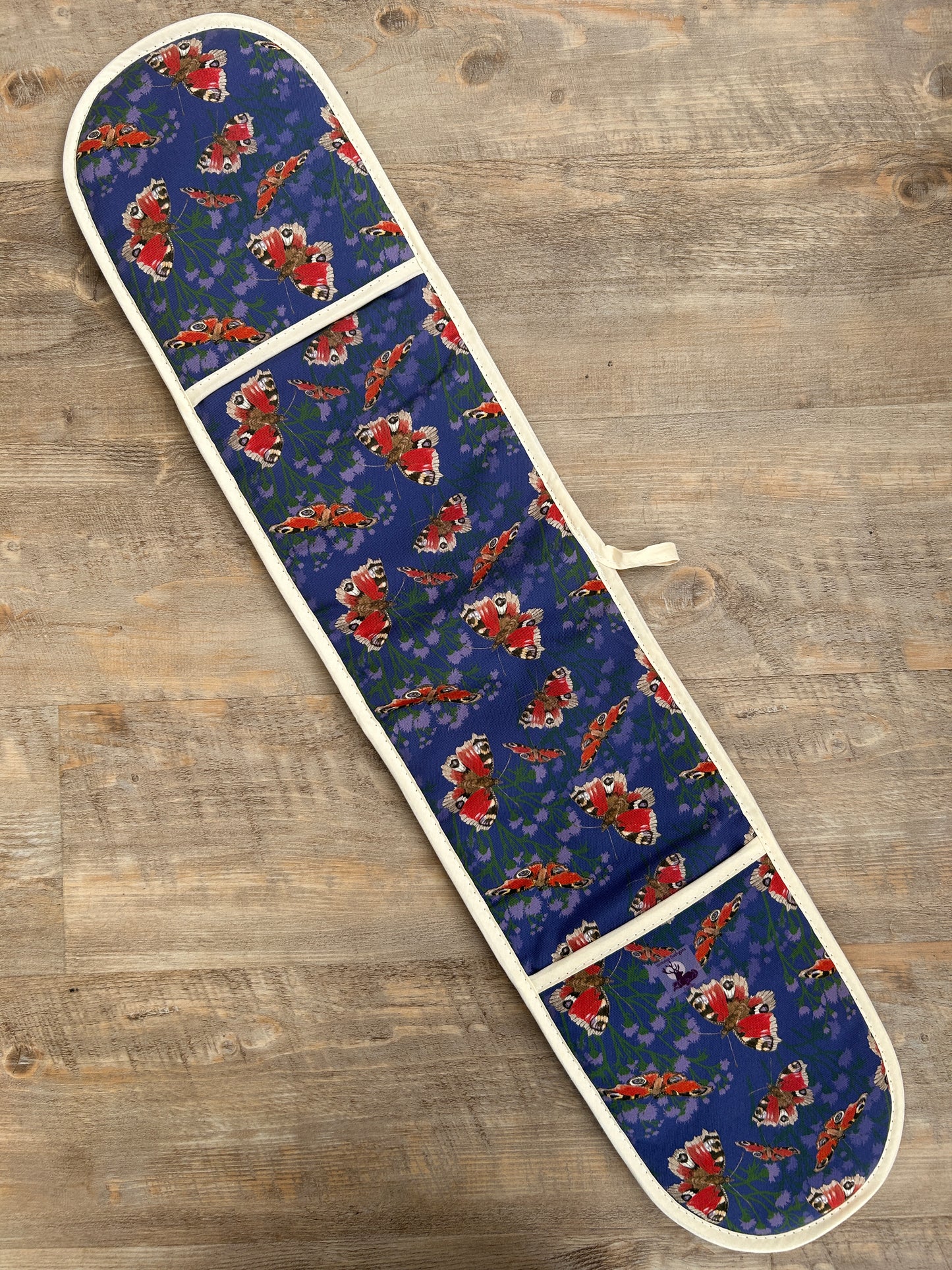 Scottish Butterflies & Thistles Double Oven Glove
