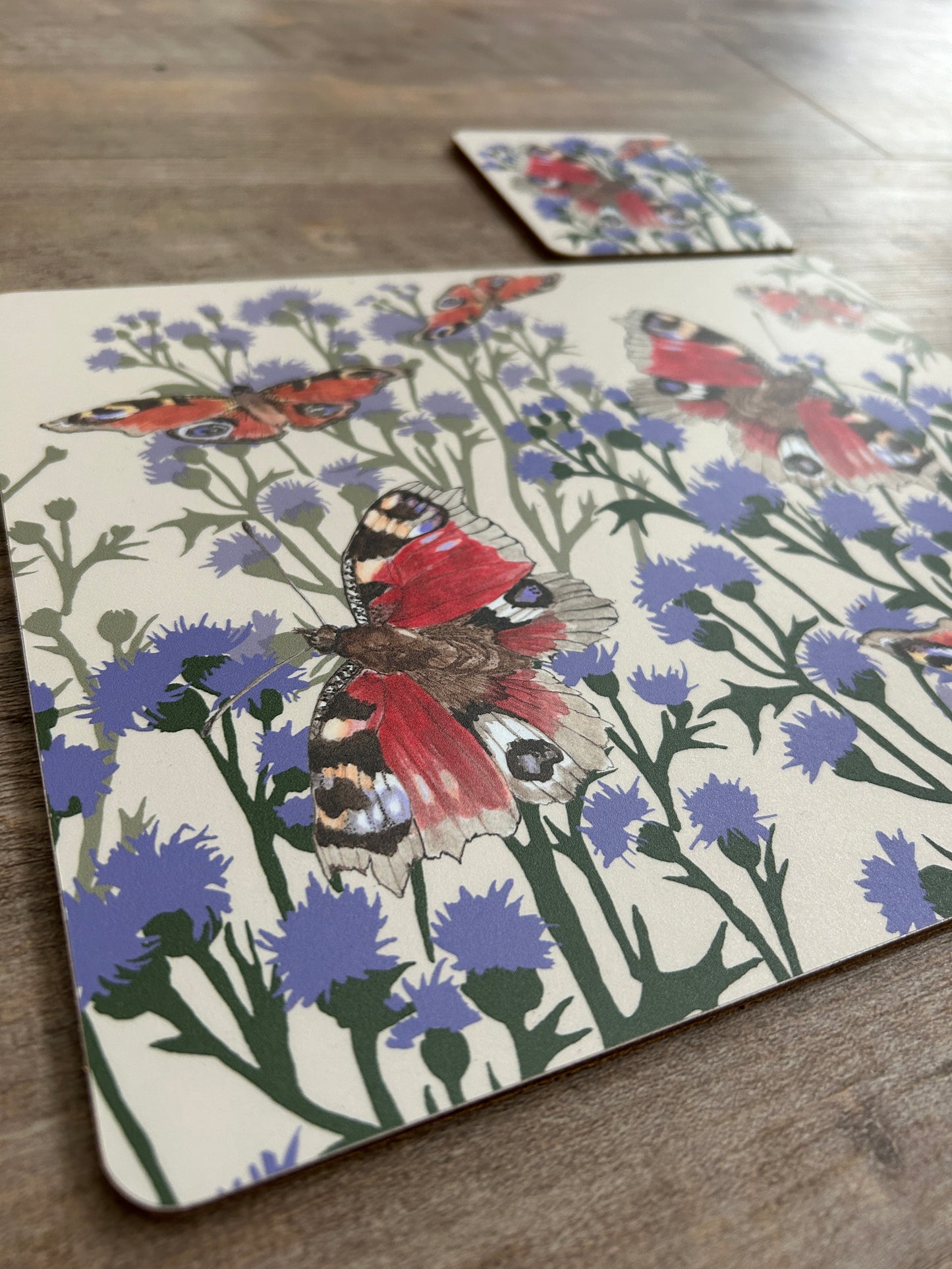Scottish Butterflies & Thistles Placemat