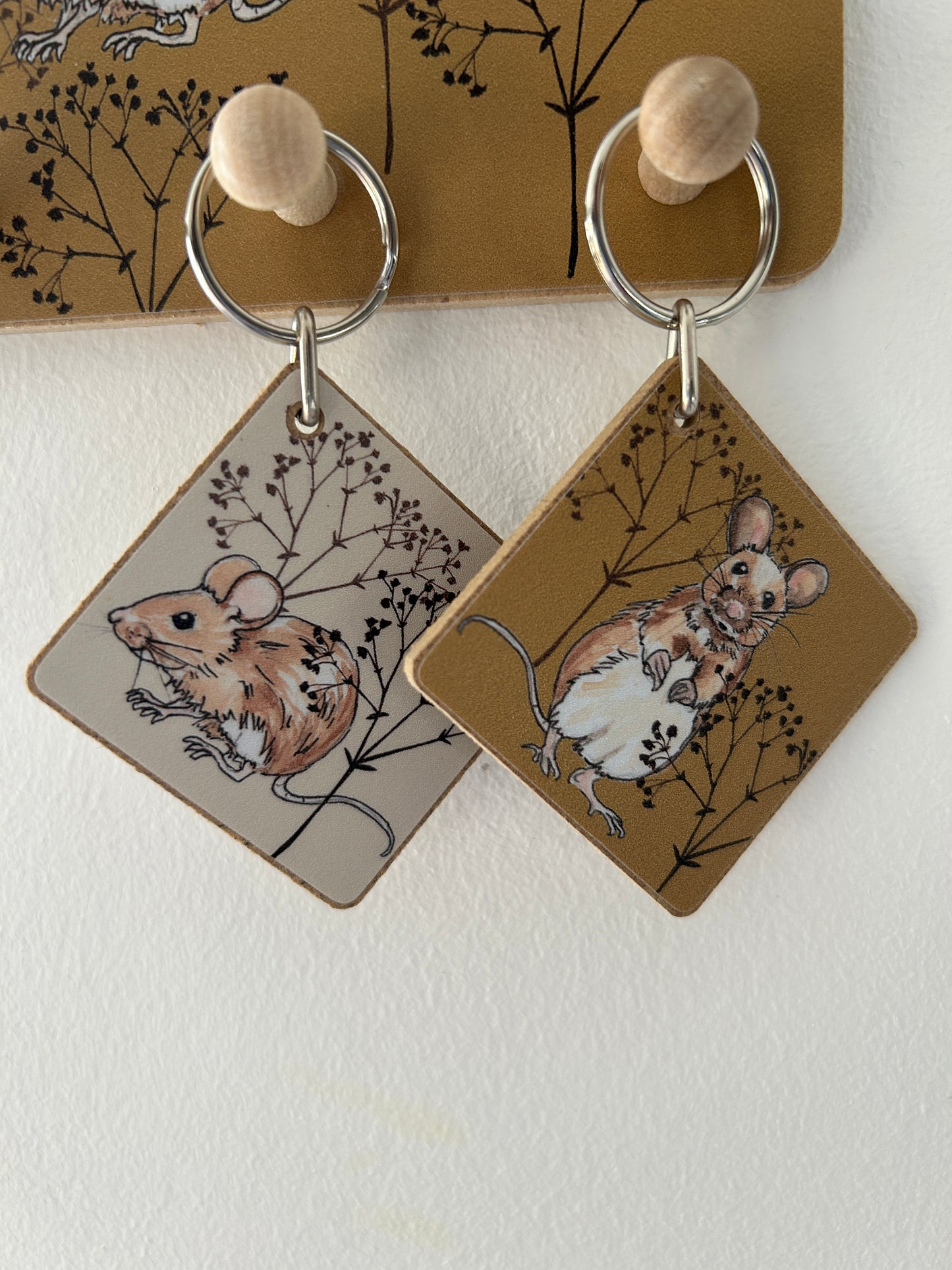 Wee Beastie key ring