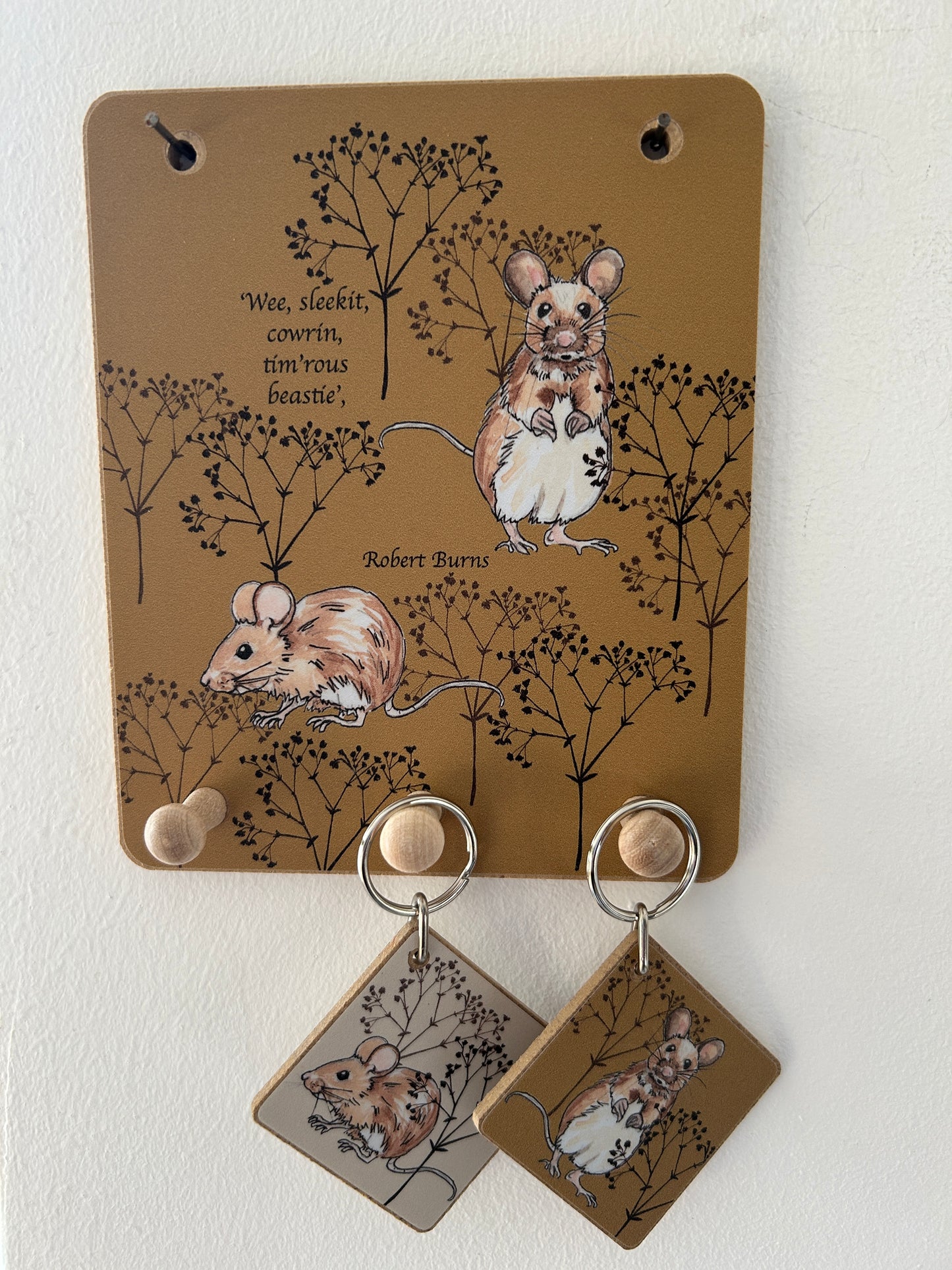 Wee Beastie key ring