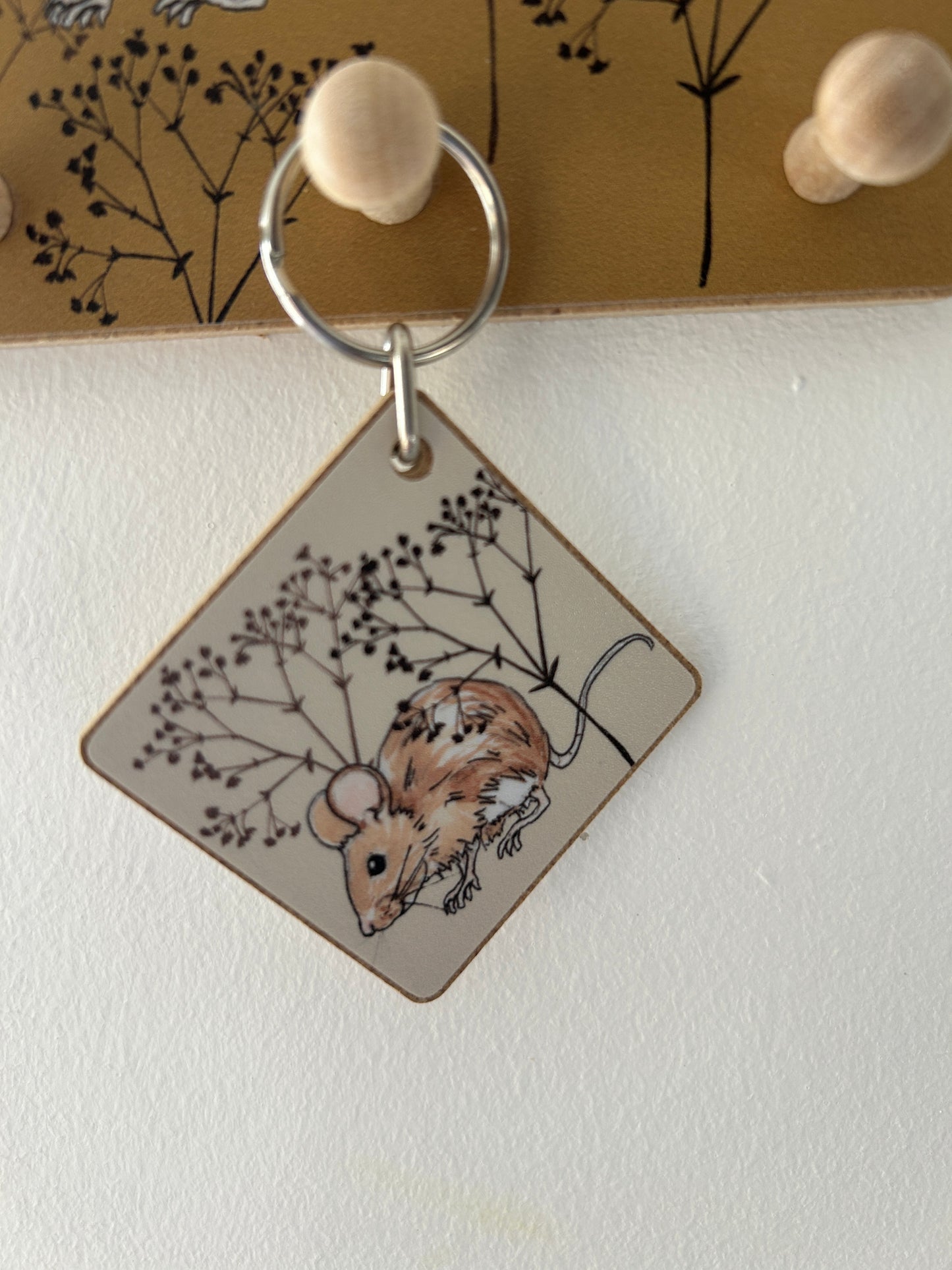 Wee Beastie key ring