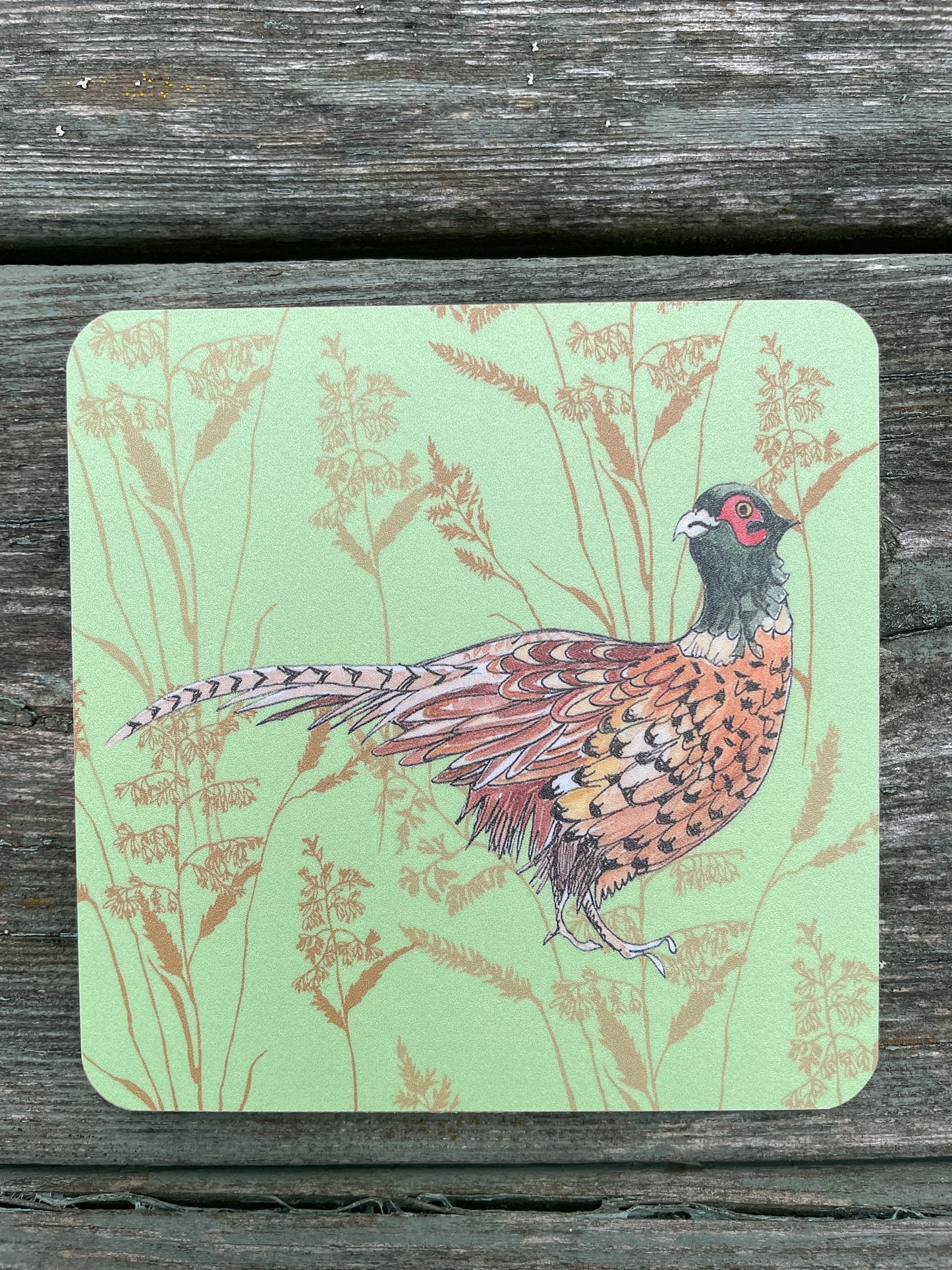 Summer Pheasant Coaster