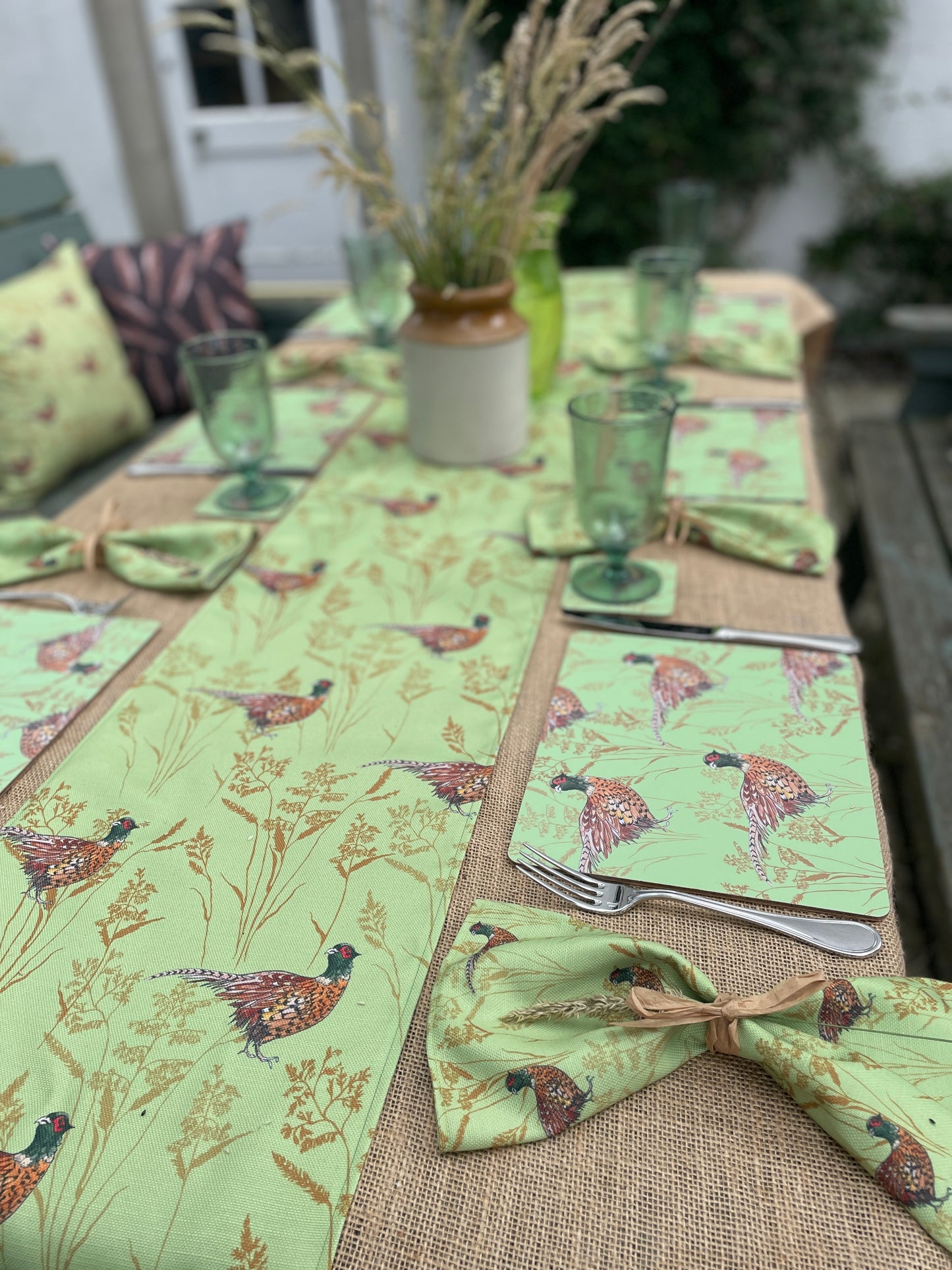 Summer Pheasant Napkins