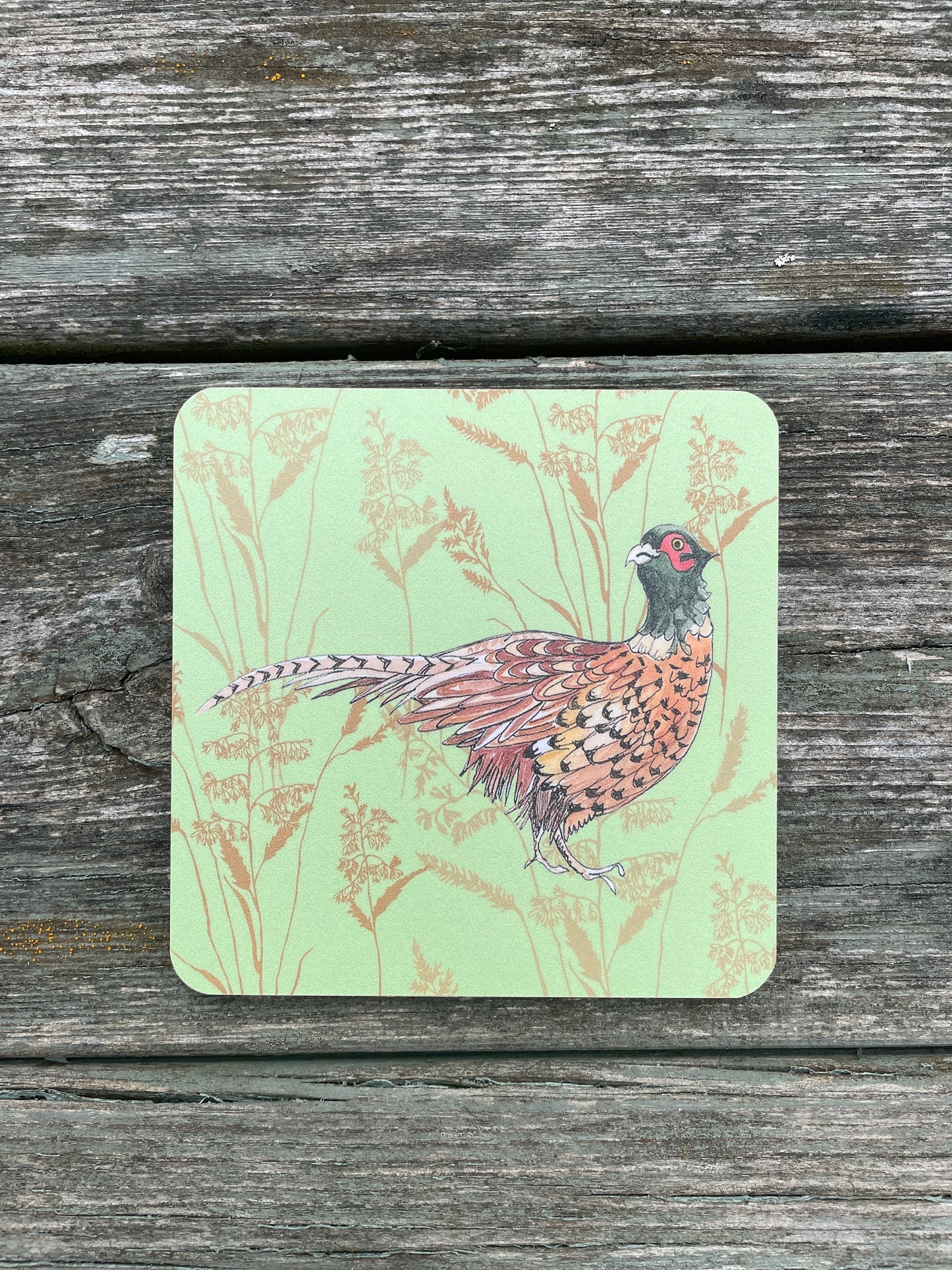 Summer Pheasant Coaster