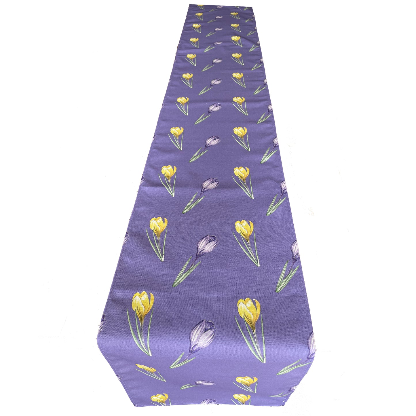 Crocus Focus Handmade Table Runner