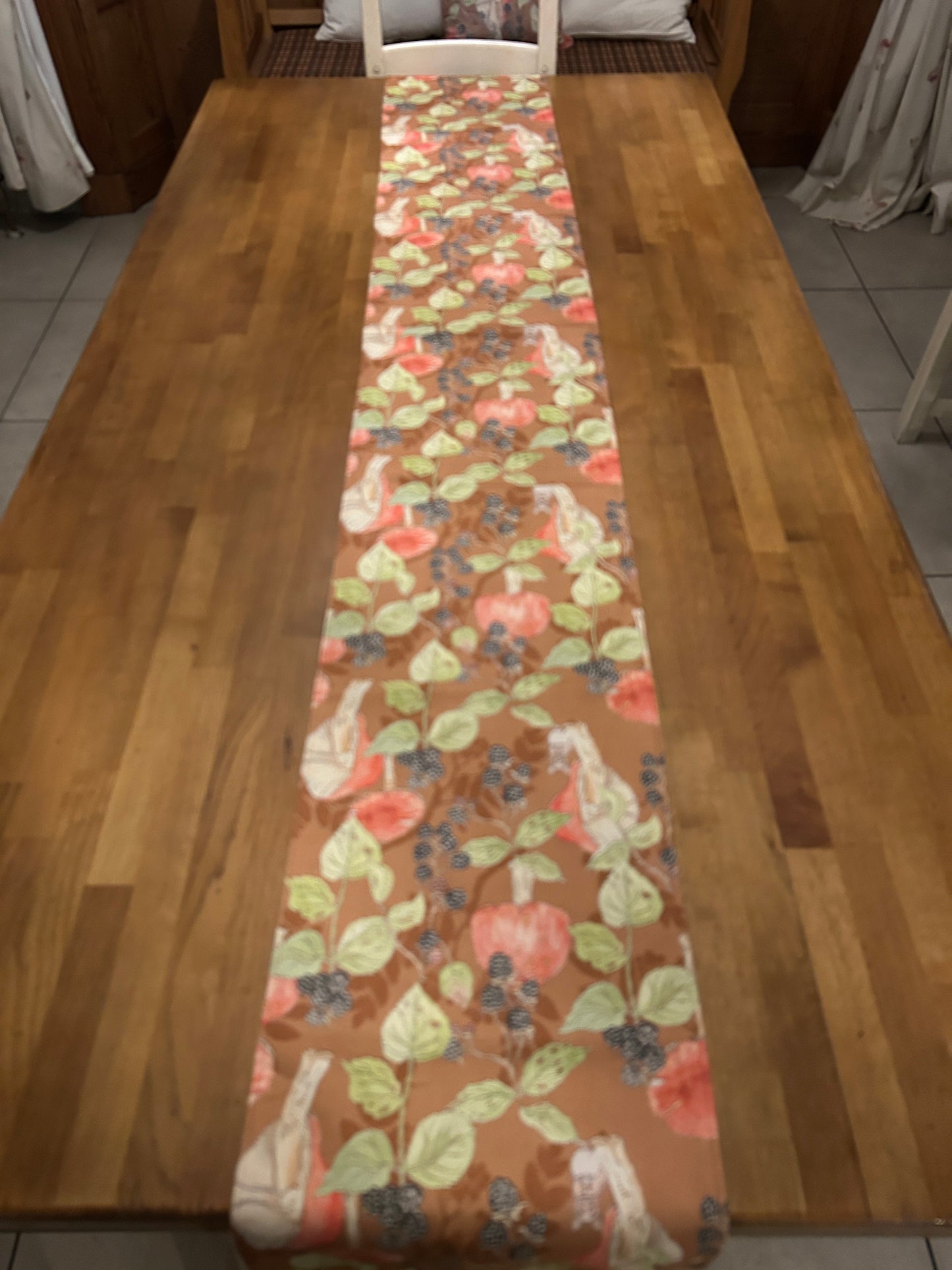 Bramble and Toadstool Table Runner