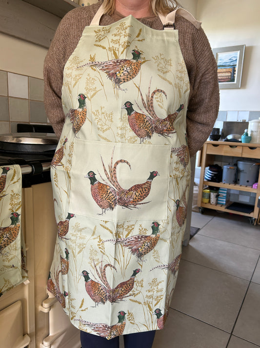 Pleasant Pheasant Apron