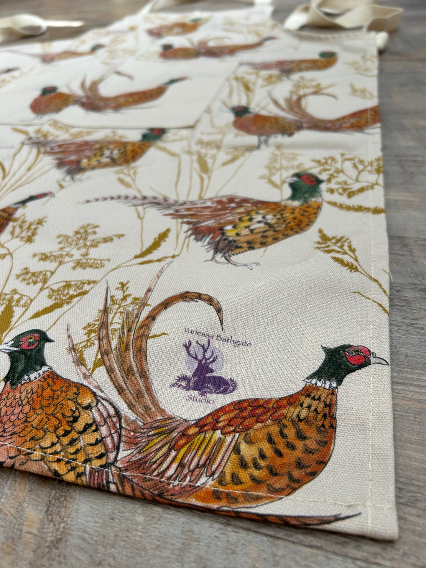 Pleasant Pheasant Apron