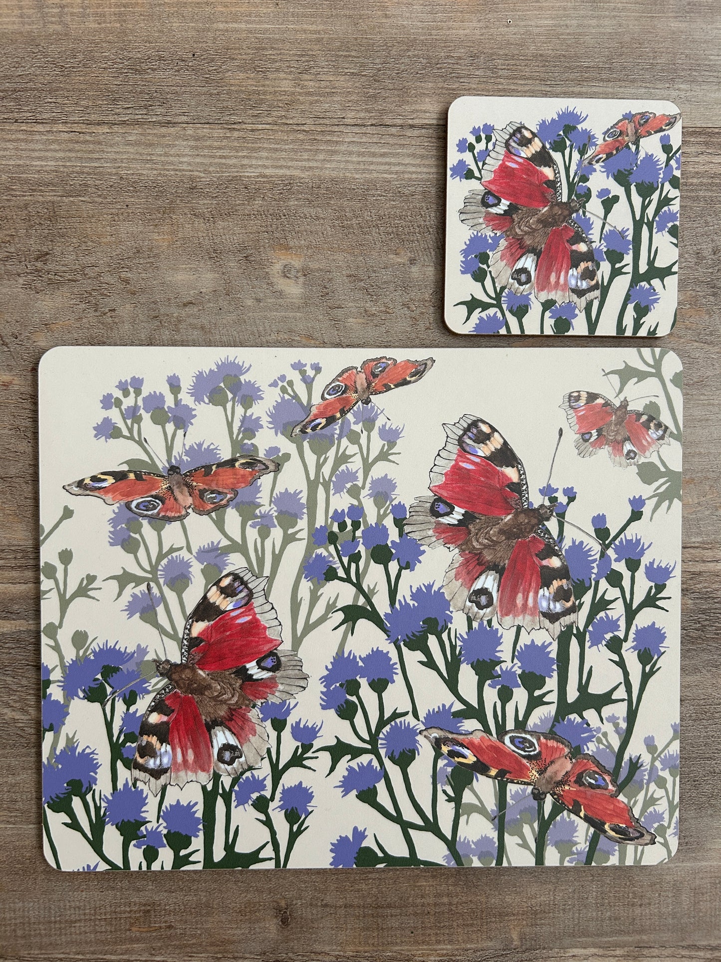 Butterfly & Thistle Design Placemat