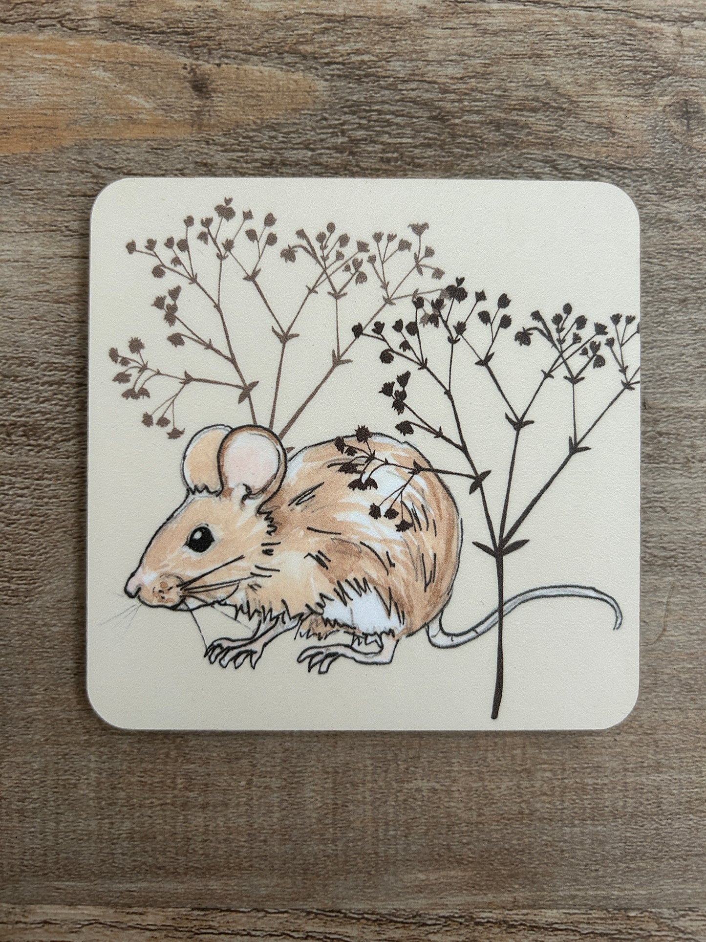 Wee Beastie Design Coaster single