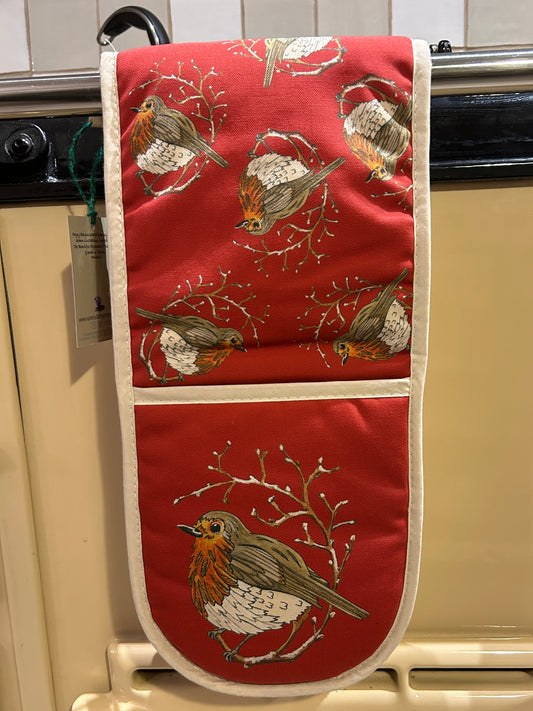 Robin Design Oven Glove on range cooker