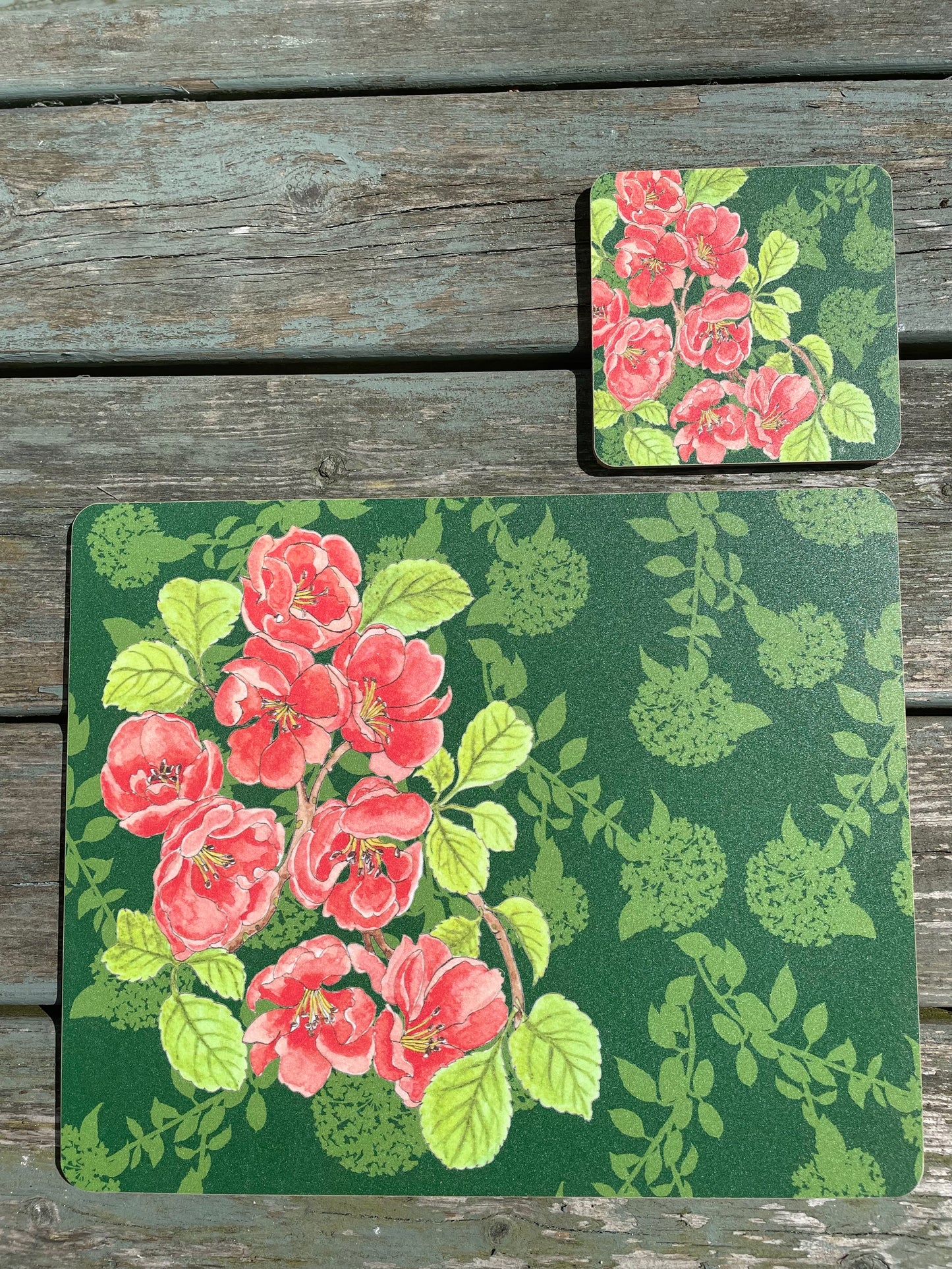 Viburnum Quince Design Coaster