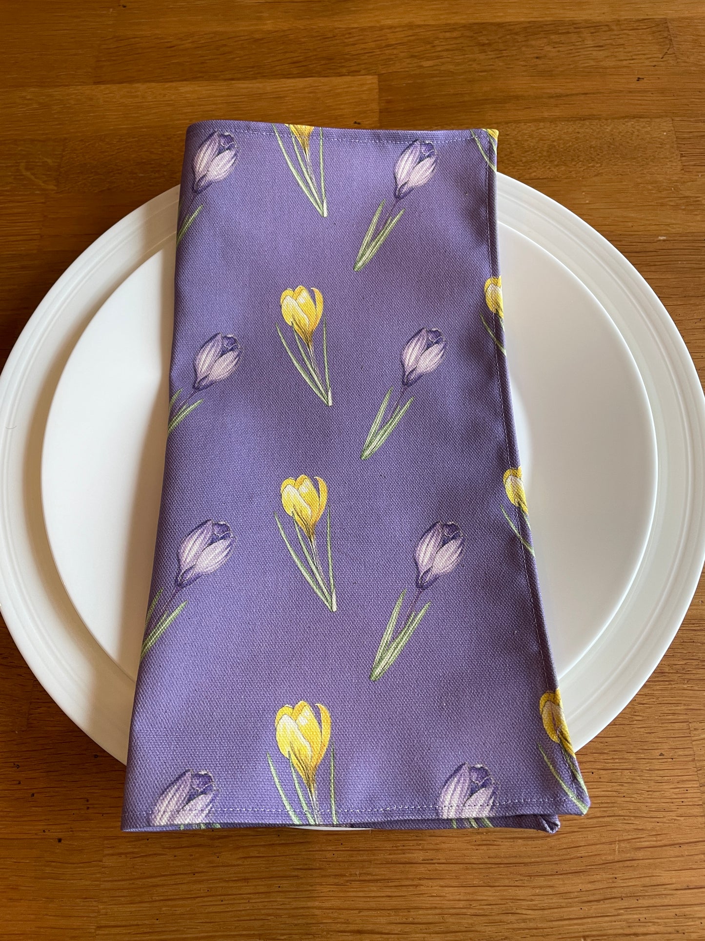 Crocus Focus Lunch Napkins