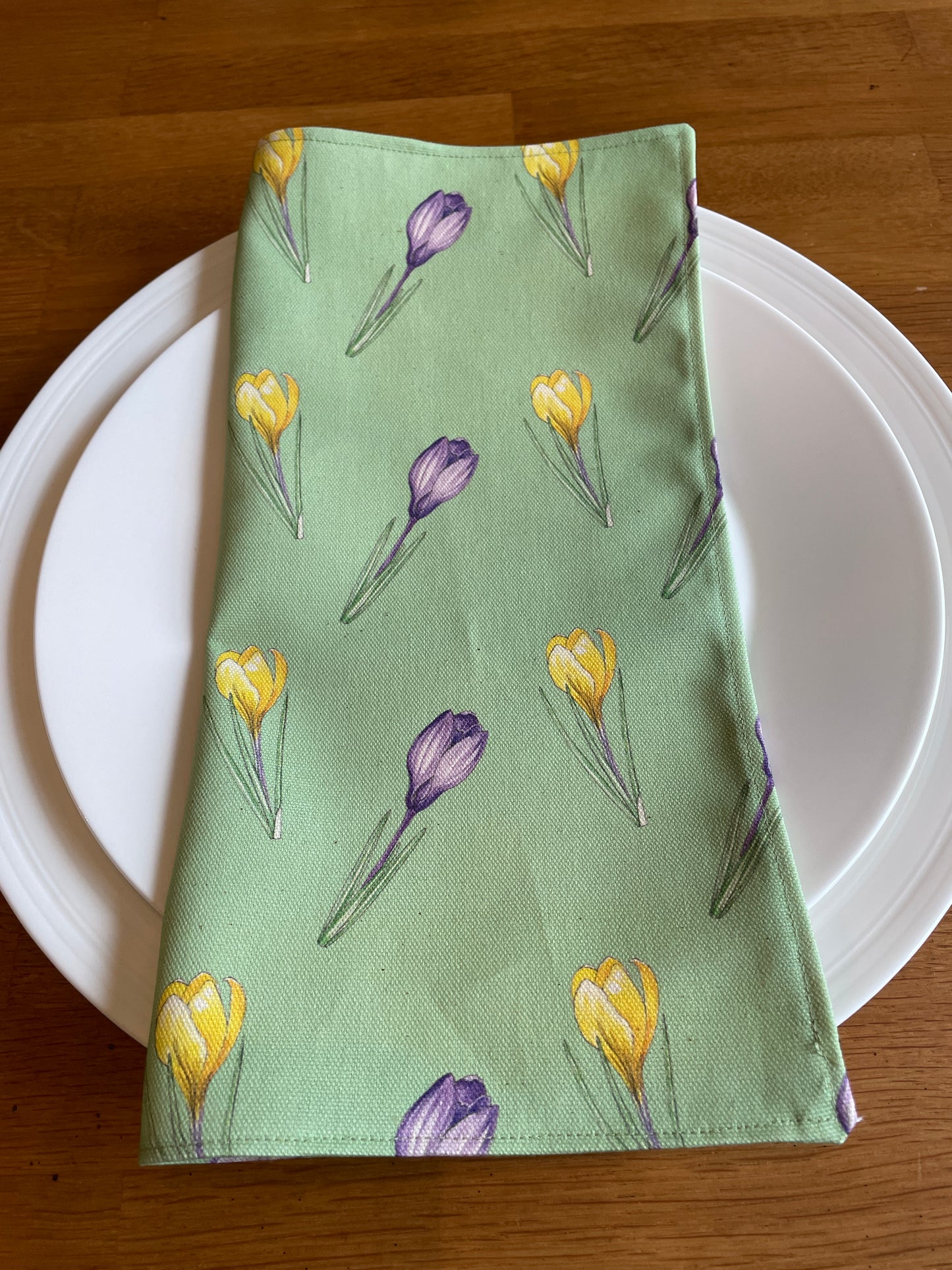 Crocus Focus Lunch Napkins