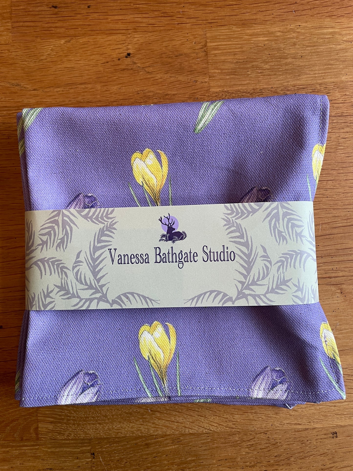 Crocus Focus Lunch Napkins